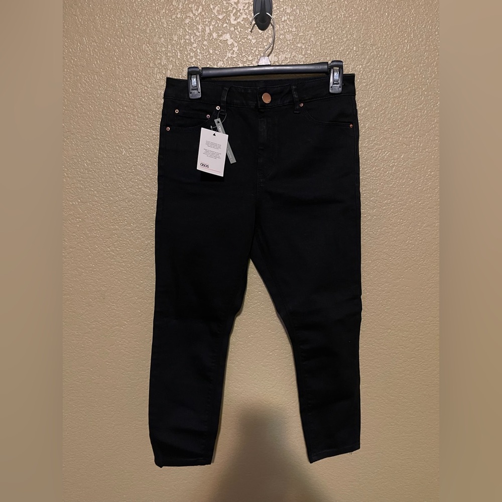 ASOS Black Skinny Jeans Sleek Fit
